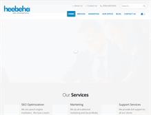 Tablet Screenshot of heebeha.com